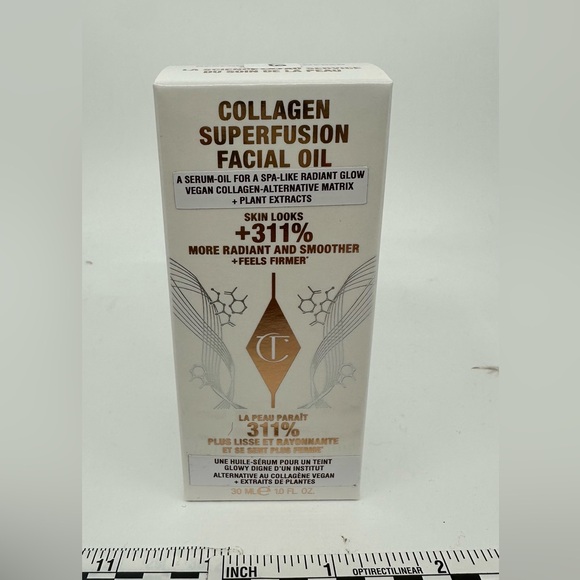 🆕 full size Charlotte Tilbury Collagen Superfusion Facial Oil 30 ml